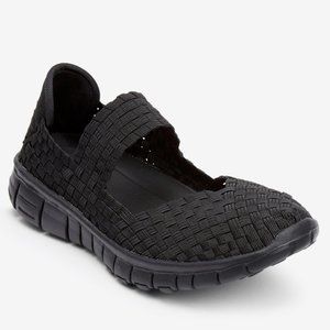 ComfortView Sport stretchy black Mary Jane 11WW